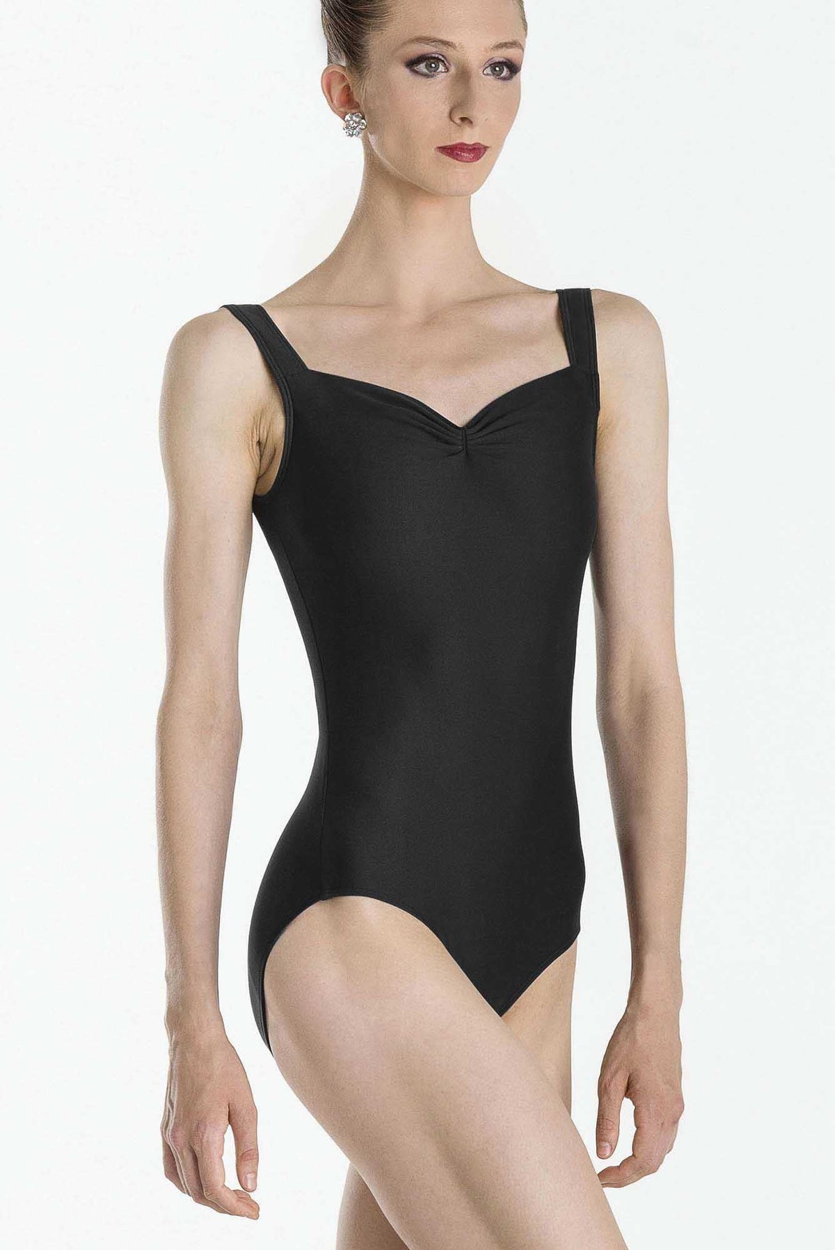 WearMoi Faustine Leotard (Adult Sizes) - Black