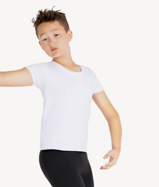 Capezio SE1061B - Boys Short Sleeve Top